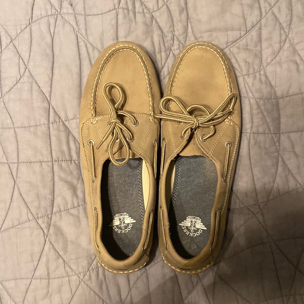 Tan Sperry Docker Shoes (Size 11)